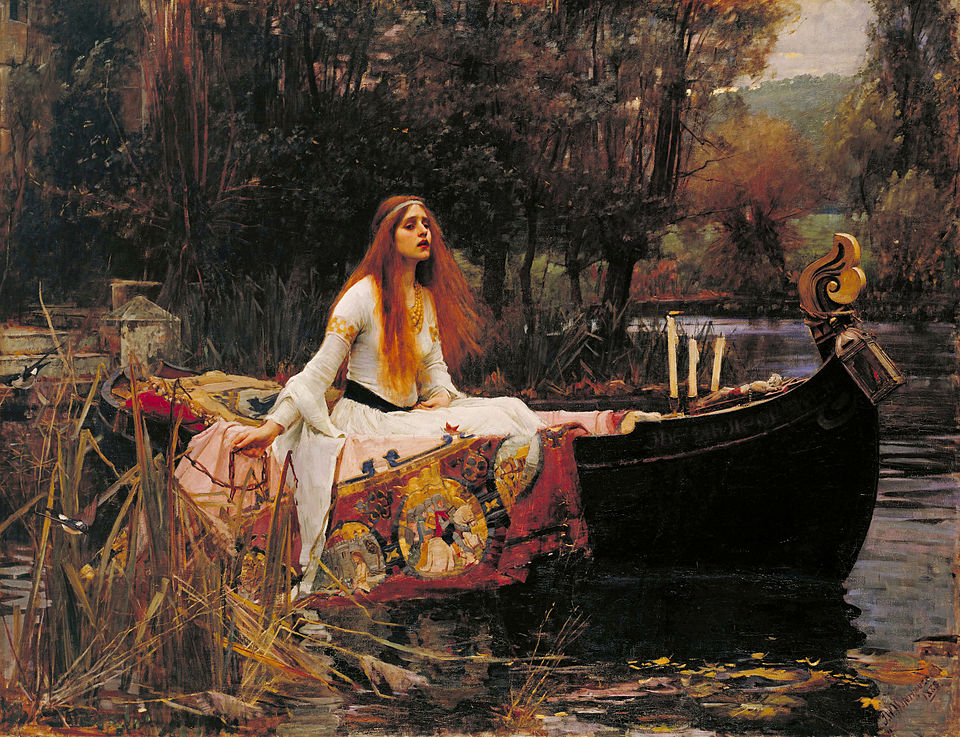 The Lady of Shalott by John William Waterhouse, 1888