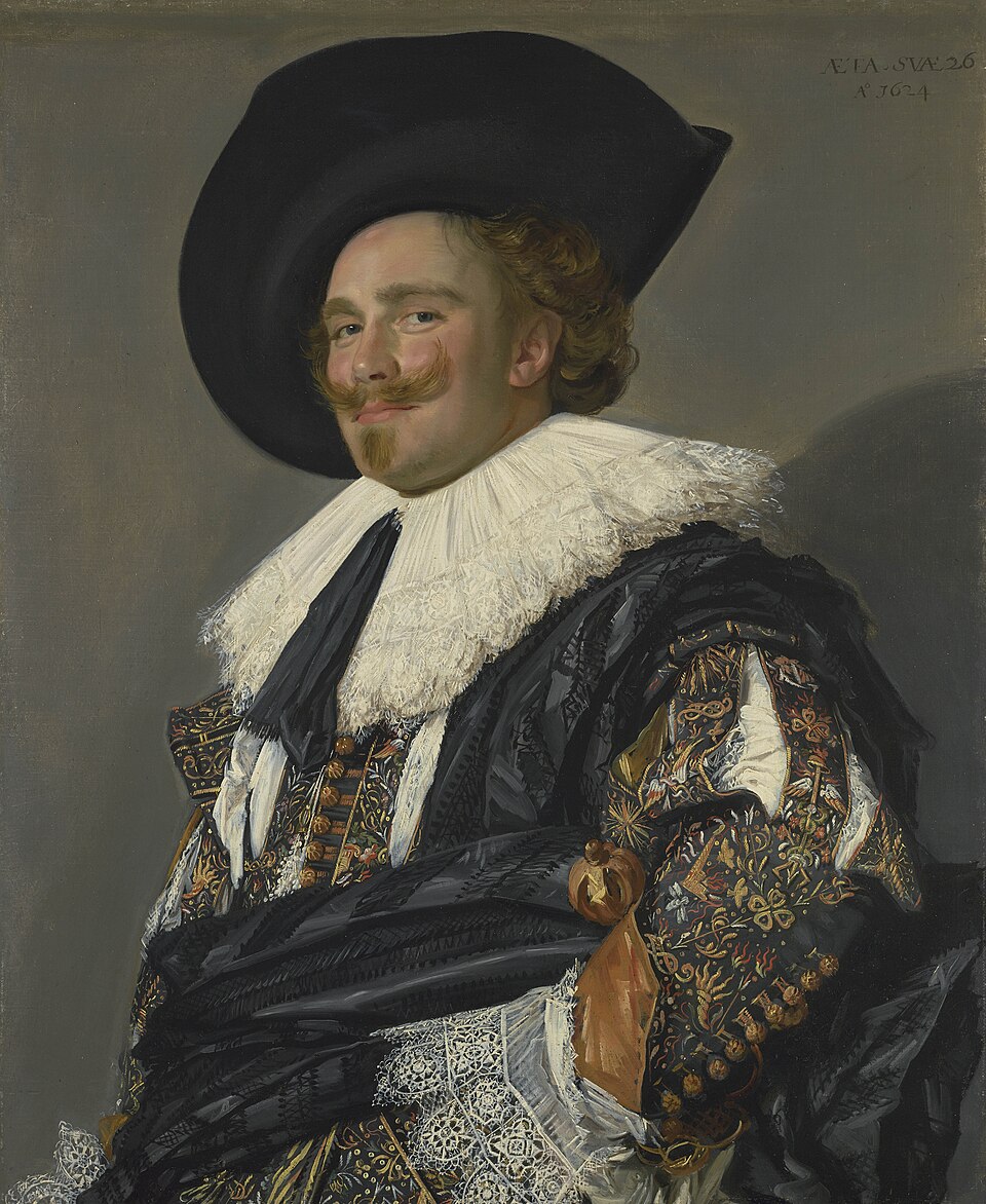 The Laughing Cavalier by Frans Hals, 1624