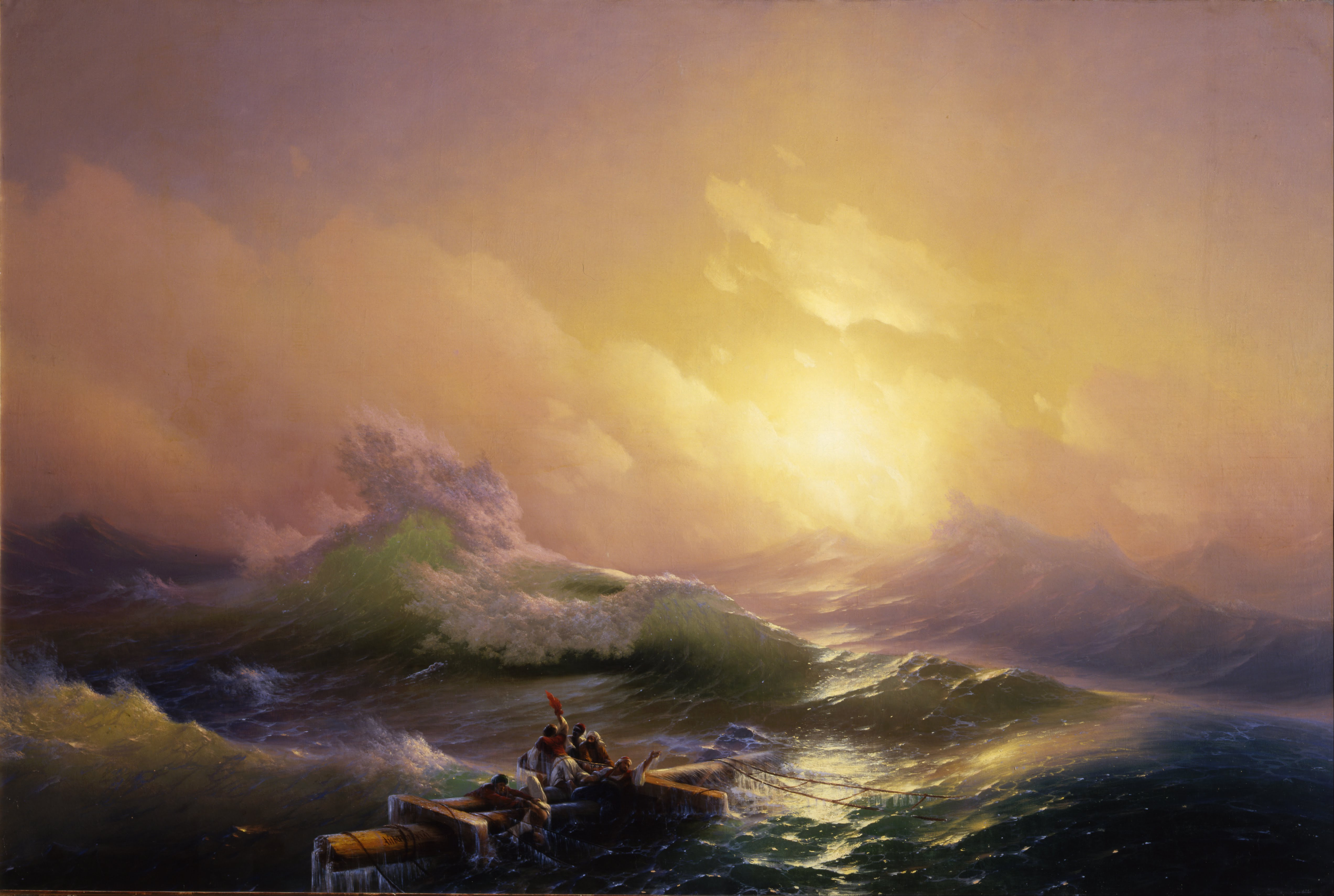 The Ninth Wave by Ivan Aivazovsky, 1850